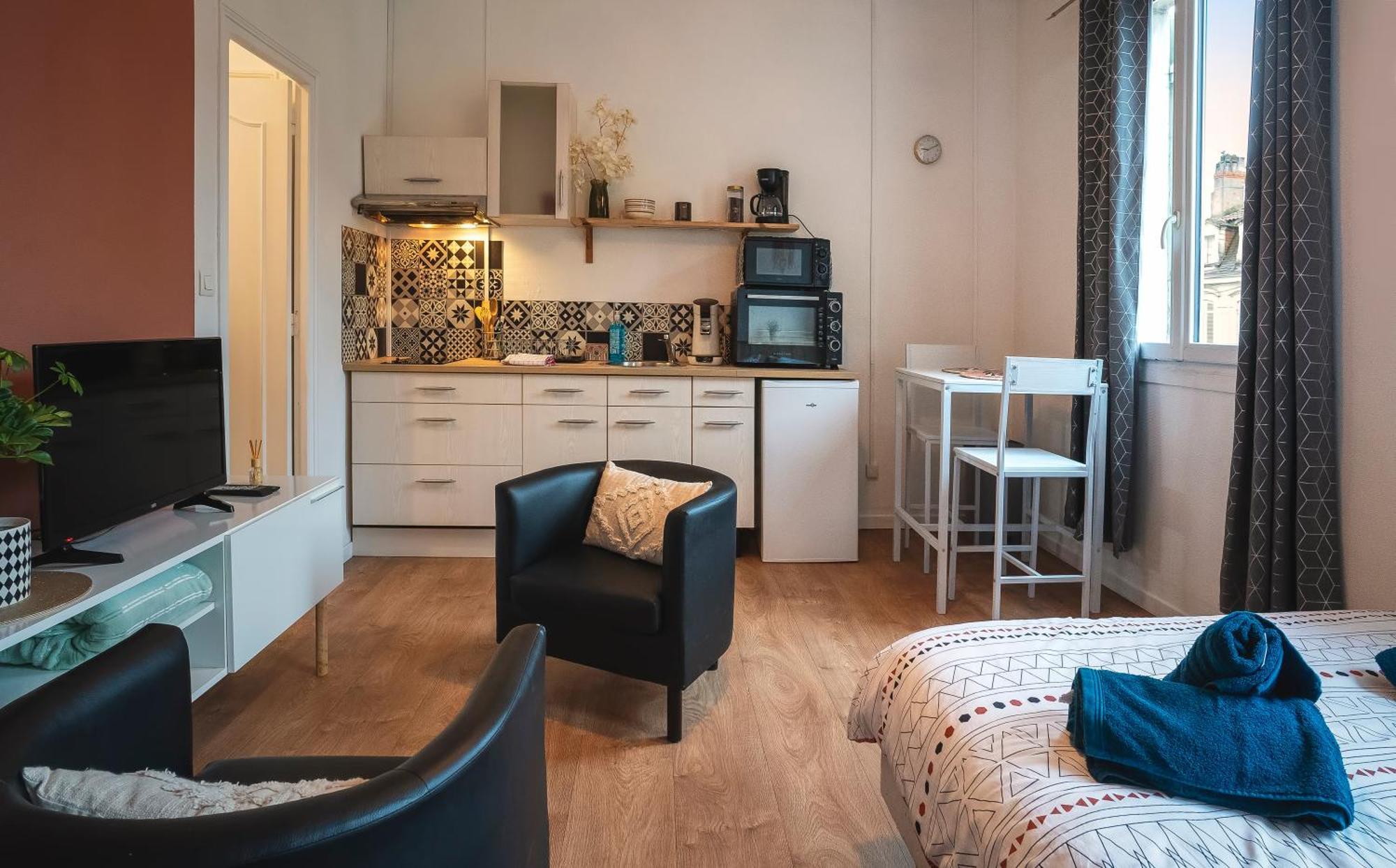 Ferienwohnung Le Petit Chez Vous - T1 Bergerac -2 Pers Exterior foto