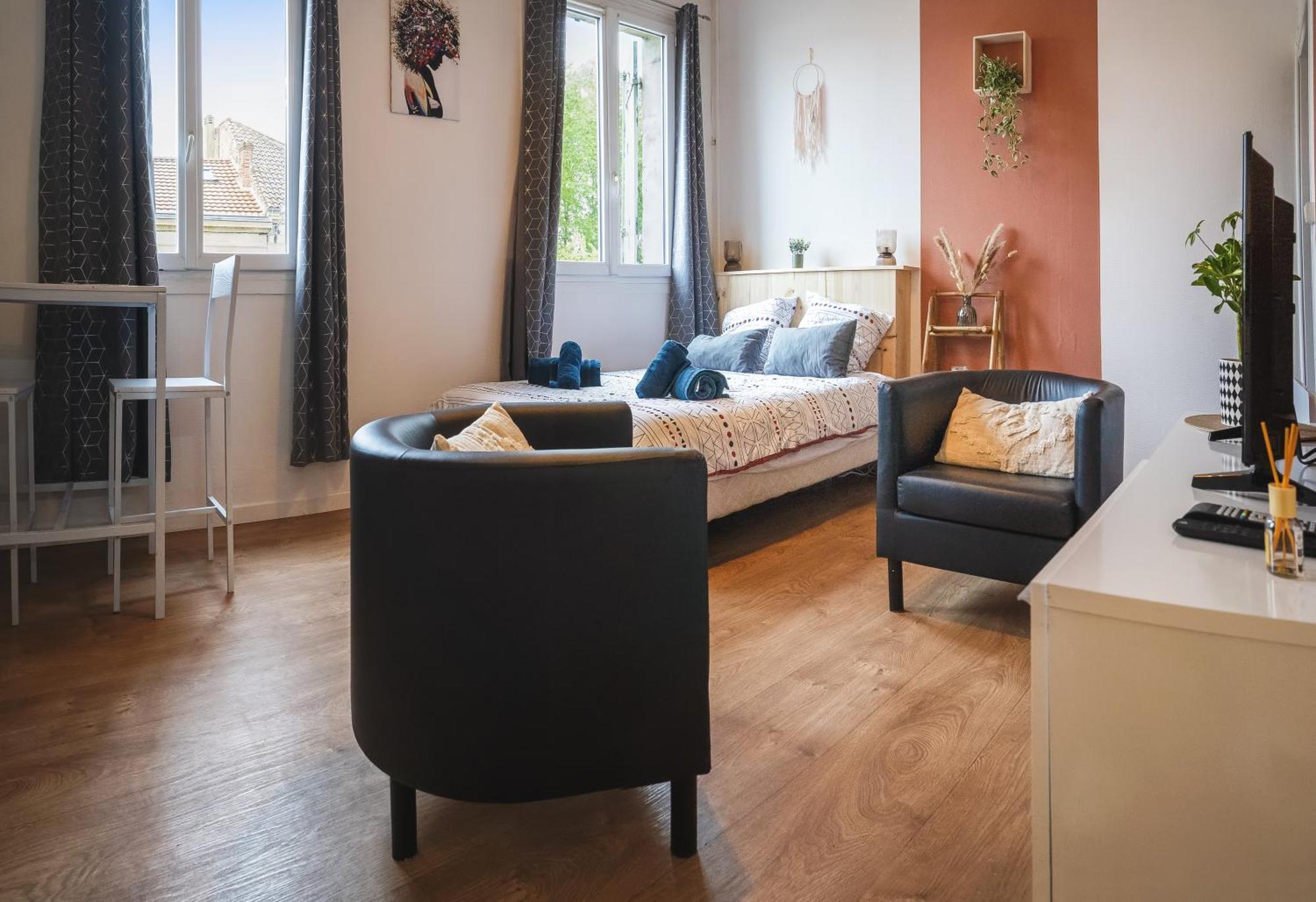 Ferienwohnung Le Petit Chez Vous - T1 Bergerac -2 Pers Exterior foto